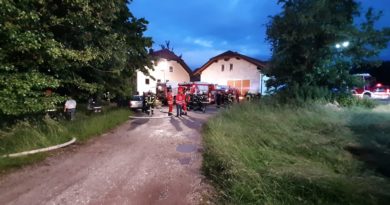 Einsatz: Zimmerbrand in Dorf an der Pram
